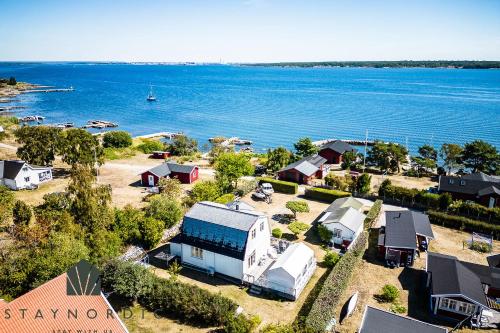 Nice house with a panoramic view of the sea on beautiful Hasslo outside Karlskrona